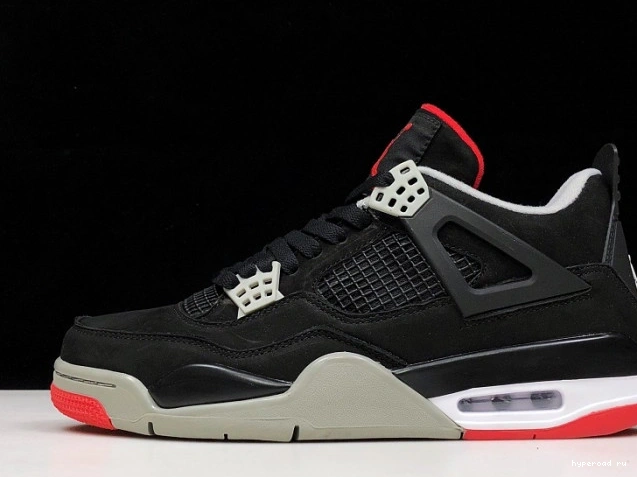 308497-060 4 CEMENT RETRO BLACK JORDAN 1210